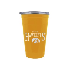 NCAA Iowa Hawkeyes Tailgater Tumbler - 22oz: Stainless Steel Portable Drinkware - 1 of 2
