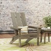 GDFStudio Gurekam Outdoor Acacia Wood Folding High Back Adirondack Chair - 2 of 4