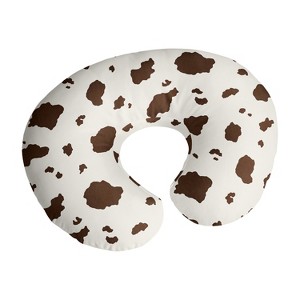 Sweet Jojo Designs Gender Neutral Unisex Support Nursing Pillow Cover (Pillow Not Included) Wild West Cowboy Brown and Off White - 1 of 4