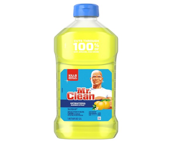 Mr. Clean Summer Citrus Liquid Antibacterial - 45 fl oz