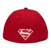 Adult Superman Low Profile Red New Era 59Fifty Fitted Hat - 3 of 4