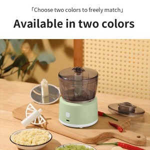 Multifunctional Food Processor - Cordless Electric Meat & Vegetable Grinder, Chopper, Meat Grinder, Dicer - Portable Mini Food Machine - 1 of 4