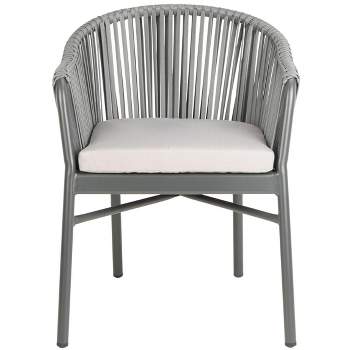 Stefano Rope Chair (Set of 2) - Grey - Safavieh.