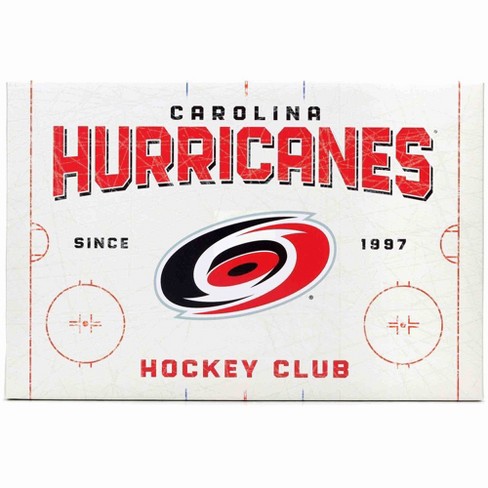NHL - Carolina Hurricanes Logo Canvas Hockey Team Logo