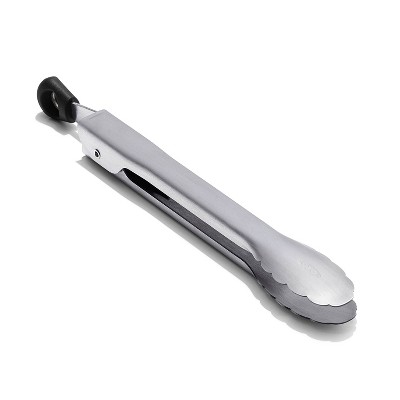 Tovolo Mini Silicone Tongs Oyster Gray : Target