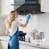 Hooure 30in Energy Saving Range Hood - 1200 CFM, ECM Motor Technology, Professional Kitchen Lighting - 4 of 4