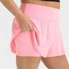 Women's 3" Knit Waistband High-Rise 2-in-1 Shorts - All In Motion™ - 4 of 4