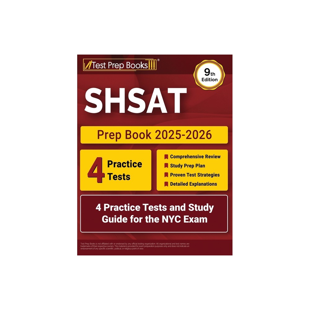 SHSAT Prep Book 2025-2026 - by Lydia Morrison (Paperback)