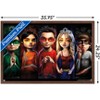 Trends International The Big Bang Theory - Faces Framed Wall Poster Prints - 3 of 4