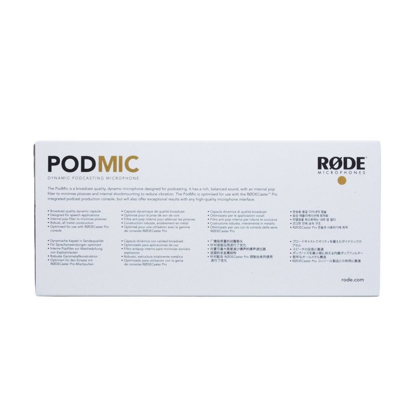 RODE PodMic Dynamic Podcasting Microphone, 4 of 12