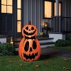 3.5' Double Stacked Jack Airblown Inflatable Halloween Decoration Orange - Hyde and EEK! Boutique™ - 2 of 4