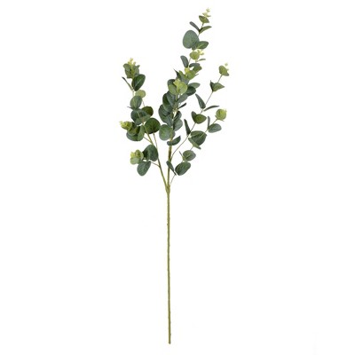 Vickerman 37" Artificial Green Eucalyptus Spray. Includes 4 sprays per pack.