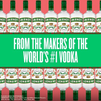 Smirnoff Watermelon Flavored Vodka - 1.75L Bottle