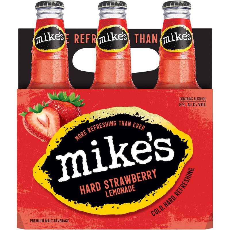 Mike&#39;s Hard Strawberry Lemonade - 6pk/11.2 fl oz Bottles, 5 of 7