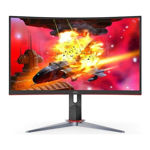 Aoc Cq32g2s 31 5 Inch Curved Freesync Gaming Monitor 2560 X 1440 Renewed Target