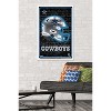 Trends International NFL Dallas Cowboys - Neon Helmet 23 Framed Wall Poster Prints - 2 of 4