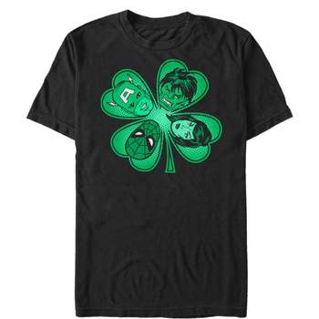 Men's Marvel St. Patrick's Day Hero Four-Leaf Clover T-Shirt