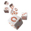 MasterPieces Officially Licensed NFL Chicago Bears - 6 Piece D6 Gaming Dice Set Ages 6 and Up - 3 of 4