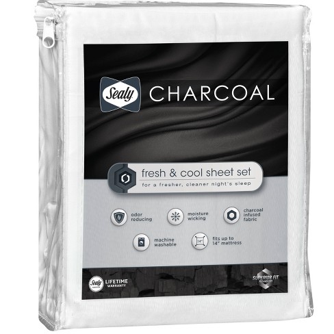 Charcoal Infused Sheet Set - Sealy : Target