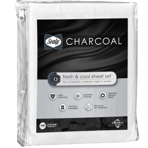 Charcoal SlumberShield Sheet Set