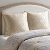Gracie Mills Armand Turkish Ogee European Pillow Sham - 3 of 4