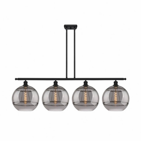 Innovations Lighting Rochester 4 - Light Island Pendant Light in  Matte Black - image 1 of 1