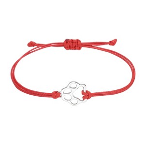 Unique Bargains Dog Cat Paw Bracelet Rope Bracelet Handmade Adjustable Strings - 1 of 4