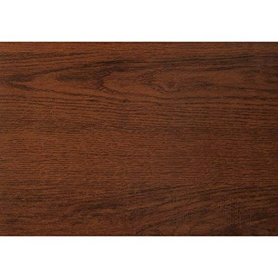 Cherry Black 60" Contemporary Home Office Desk with 3 Drawers