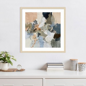 Amanti Art Terra Mirrors I by Urban Road Wood Framed Wall Art Print - 1 of 4