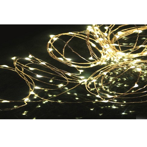 Warm White Copper Wire Lights with Remote