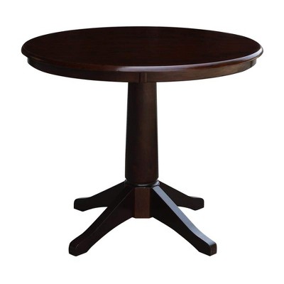 International Concepts 36" Round Top Pedestal Table - 28.9"H