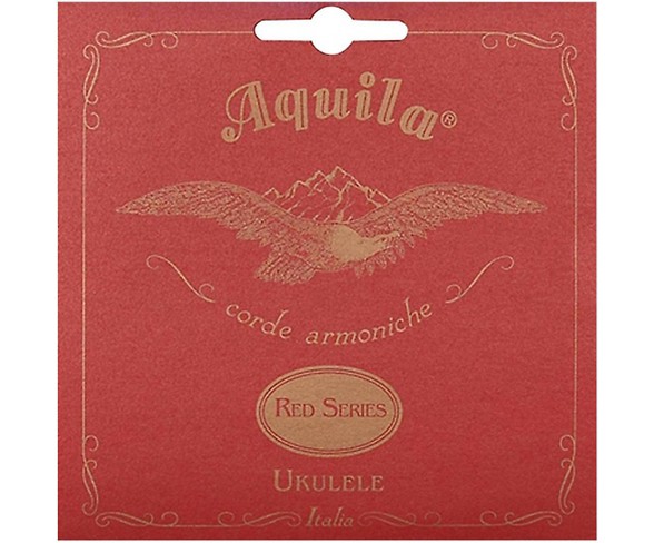 AQUILA Red Series 83U Soprano Ukulele Strings (GCEA Tuning) Red