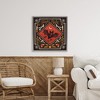 Stupell Industries Fright Night Bat & Botanicals Floating Frame Canvas Art - 3 of 4