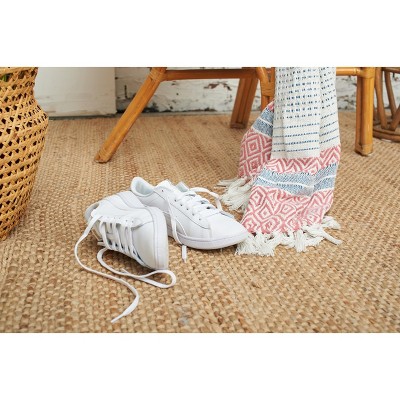 Berkley Hibiscus Multicolor Cotton Throw Blanket