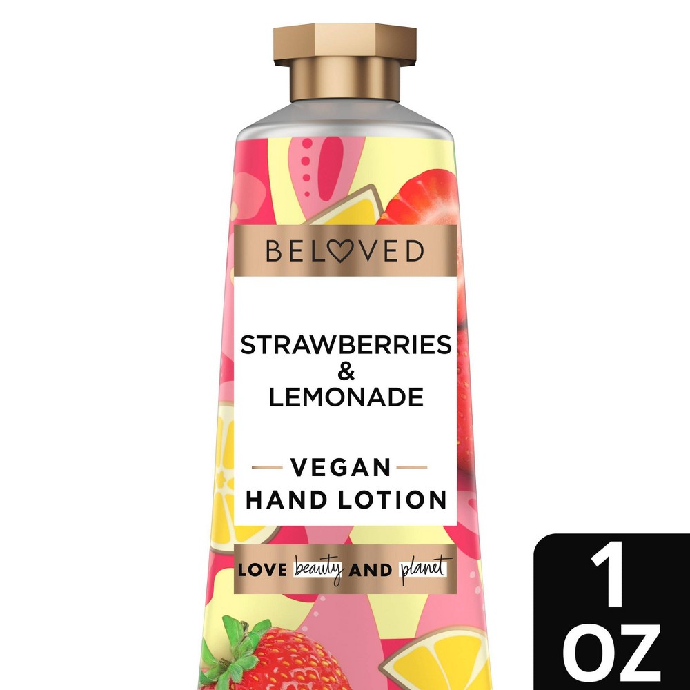 Photos - Shower Gel Beloved Hand Lotion Strawberries & Lemonade - 1oz