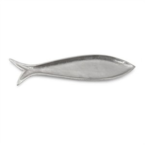 Metallic Aluminum Fish Platter 23.5"L - 1 of 1