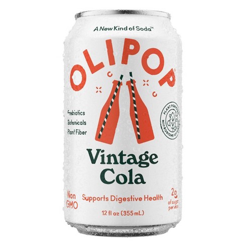 OLIPOP Vintage Cola Prebiotic Soda - 12 fl oz - image 1 of 4