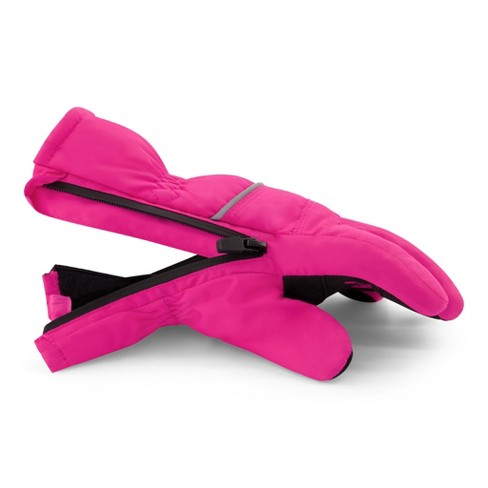 Pink on sale toddler gloves