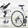 VASIP Shimano 7-Speed Hybrid Bike - Aluminum Frame, Dual Disc Brakes, 700C Wheels - Men/Women's City Bicycle - 2 of 4