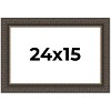 PosterPalooza | Museum Brown Picture Frame - UV Acrylic, Backing Board, Hanging Hardware Included - 2 of 4