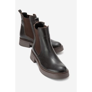 Orliss - Brown Genuine Leather Chelsea Boot (Women) | Forever & Always Shoes - 1 of 4