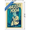 Trends International Star Wars: Bubble Gum Pop - Master Yoda Framed Wall Poster Prints - 3 of 4
