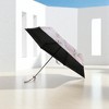 Unique Bargains Umbrella Rose 6-Bone Full Shading Oil Painting Series-Sunscreen Impact Cloth 1 Pcs - 2 of 4