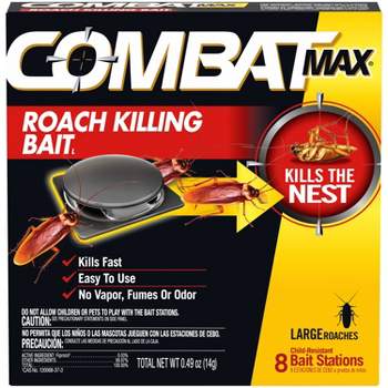 Raid Double Control 12 Small Roach Baits + 3 Egg Stoppers Kills &  Sterilizes