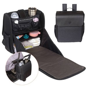 Lulyboo Diaper Bag/Changing Station with Removable Stroller Cady - 1 of 4