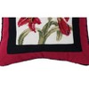 C&F Home 14" x 14" Amaryllis Bouquet Needlepoint Pillow - 3 of 4