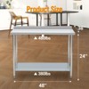 Commercial Worktable & Workstation Stainless Steel Work Table Heavy Duty Commercial Food Prep Work Table for Home, Kitchen, Restaurant - 2 of 4