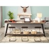 Dexmalle Rustic Narrow Long Industrial Console Table - 2 of 4