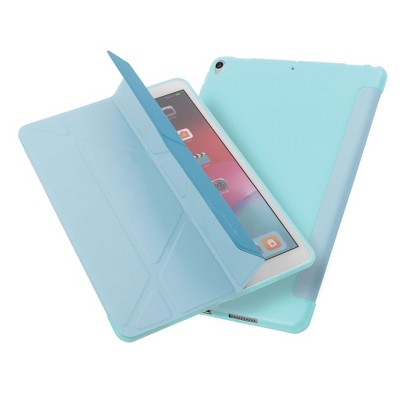 Insten - Tablet Case for iPad Air 3, Pro 10.5", Multifold Stand, Magnetic Cover Auto Sleep/Wake, Pencil Charging, Sky Blue