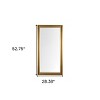 HomeRoots 53" Gold Framed Bathroom Vanity Mirror - 3 of 4